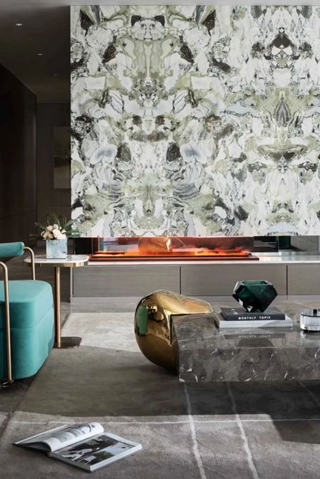 冷翡翠大理石-天然國產奢石