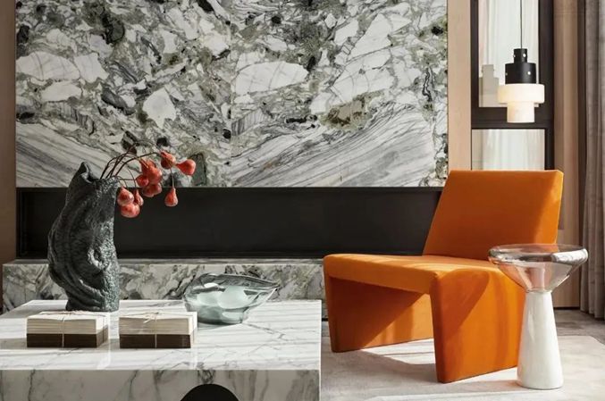 冷翡翠大理石-天然國產奢石