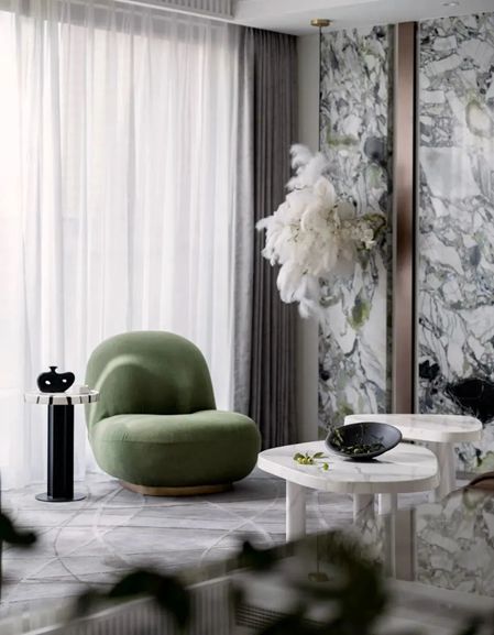 冷翡翠大理石-天然國產奢石