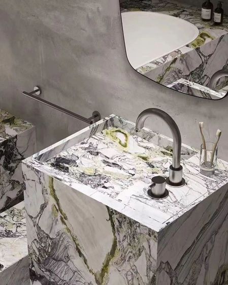 冷翡翠大理石-天然國產奢石