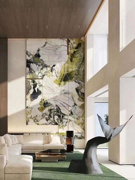 冷翡翠大理石-天然國產奢石