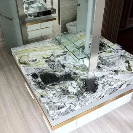 冷翡翠大理石-天然國產奢石