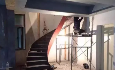 技術活:做一個優質的大理石旋轉樓梯,有多難? 大理石旋轉樓梯