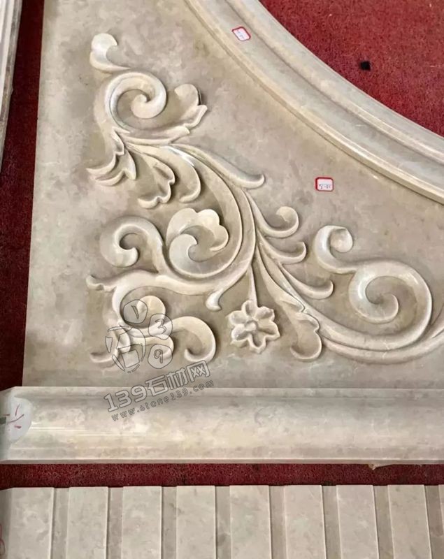 奧特曼米黃大理石羅馬背景墻排版過程賞析!