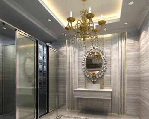 國產木紋大理石之白木紋與咖啡木紋對比