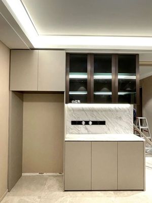 家里的鞋柜酒柜用石材做臺面的兩種方式和優缺點