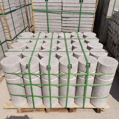 羅田灰麻車止石（芝麻灰）批發成都