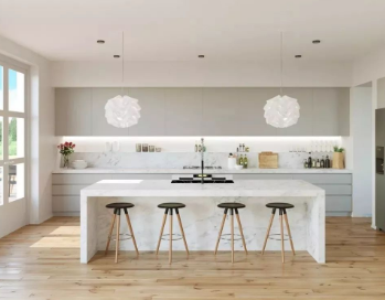 各種風(fēng)格的廚房大理石設(shè)計(jì)應(yīng)用案例 廚房大理石裝飾應(yīng)用