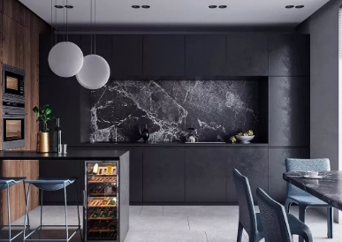 各種風(fēng)格的廚房大理石設(shè)計(jì)應(yīng)用案例 廚房大理石裝飾應(yīng)用