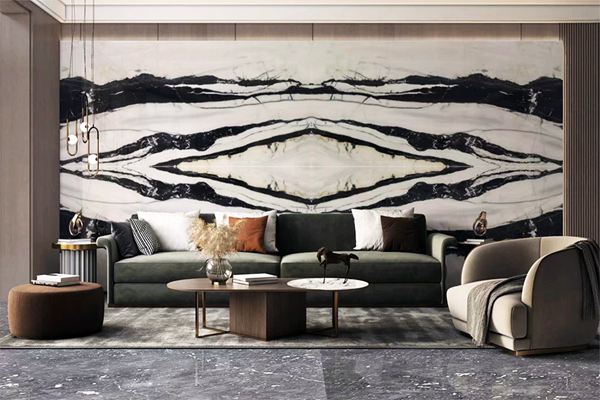 巴西斑馬白大理石