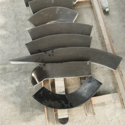 廣西黑石水景弧形 異形 不規則石材加工