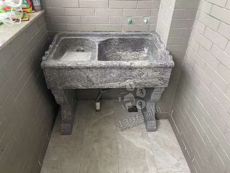 花崗巖一體洗衣池