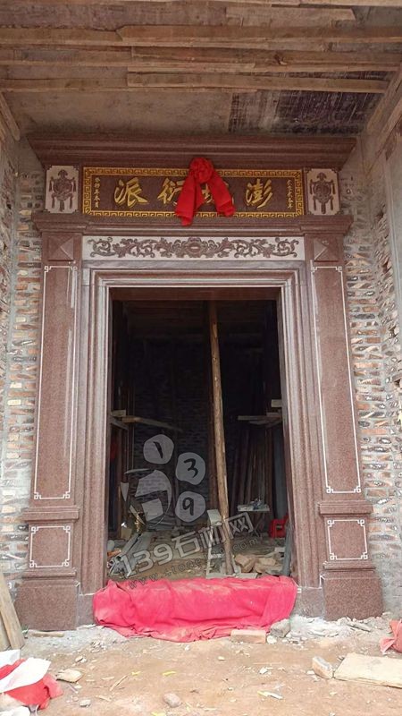 印度進(jìn)口紅色花崗巖石材