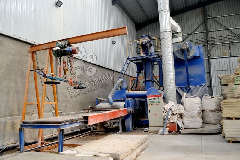 河南珍珠白麻花崗巖